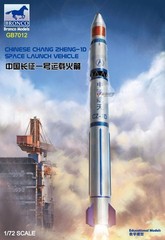 BRONCO GB7012 1/72 Chinese Chang Zhen-1D Space Launch Vehicle Model Kit