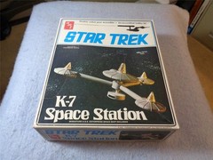 AMT 1976 Vintage STAR TREK K-7 SPACE STATION #S955 Mint in Box! LOOK!