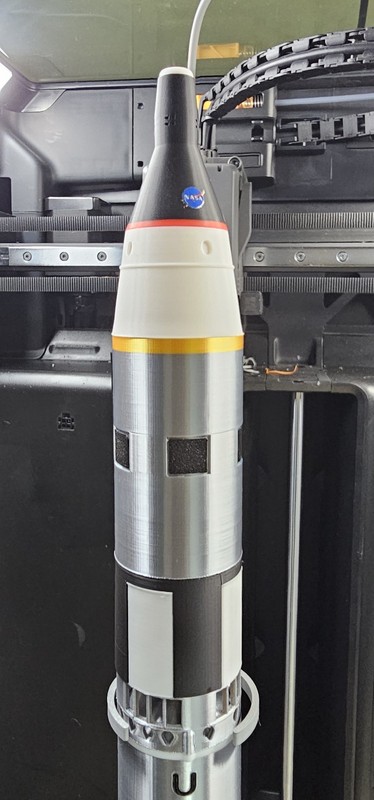 1/72 NASA Titan II GLV Gemini Launch Vehicle Rocket Model 3D Print with Base gallery