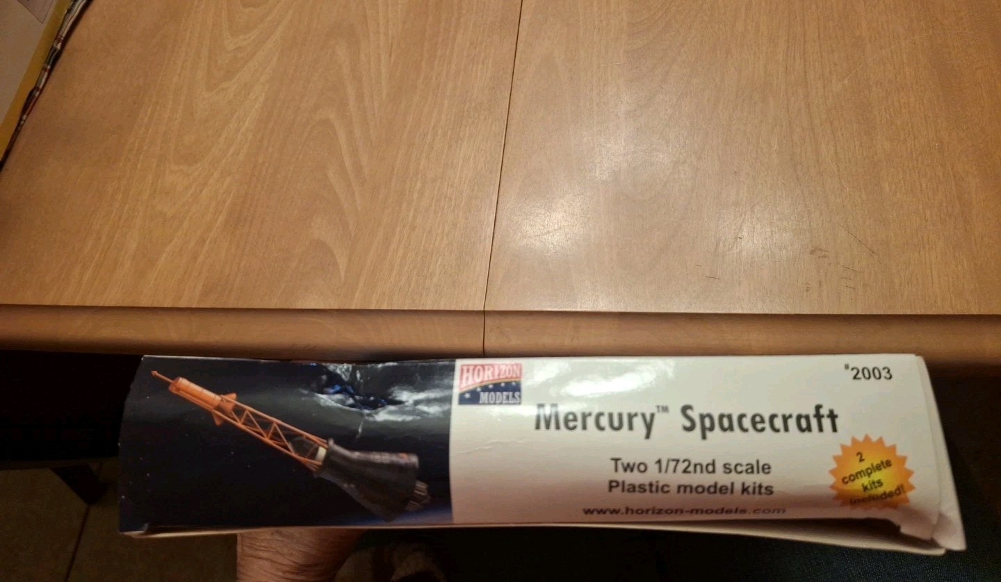 Horizon Models Mercury Spacecraft Model 1/72 Scale Sealed Us Seller gallery
