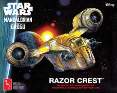 AMT Star Wars The Mandalorian & Grogu Razor Crest 1:72 Model Kit AMT1561-NEW