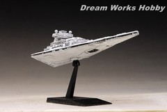 Award Winner Built Bandai 1/14500 Star Wars Imperial Class Star Destroyer+Stand