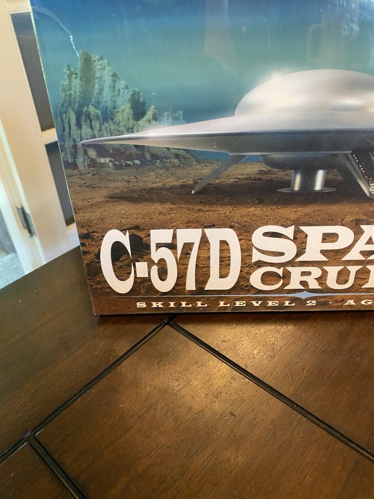 Sealed - Polar Lights Forbidden Planet C-57D Space Cruiser Model Kit - Mint gallery