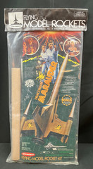 Original Centuri Buck Rogers Draconian Marauder Flying Model Rocket Kit – Sealed