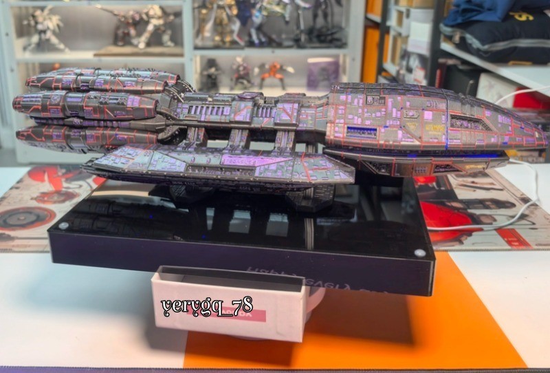 Battlestar Galactica Pegasus Assembly Model Kit Uncolored 3D Printing Accessory gallery