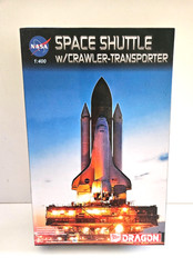 1/400 DRAGON SPACE SHUTTLE W/ CRAWLER-TRANSPORTER #11023 NEW PLASTIC MODEL KIT