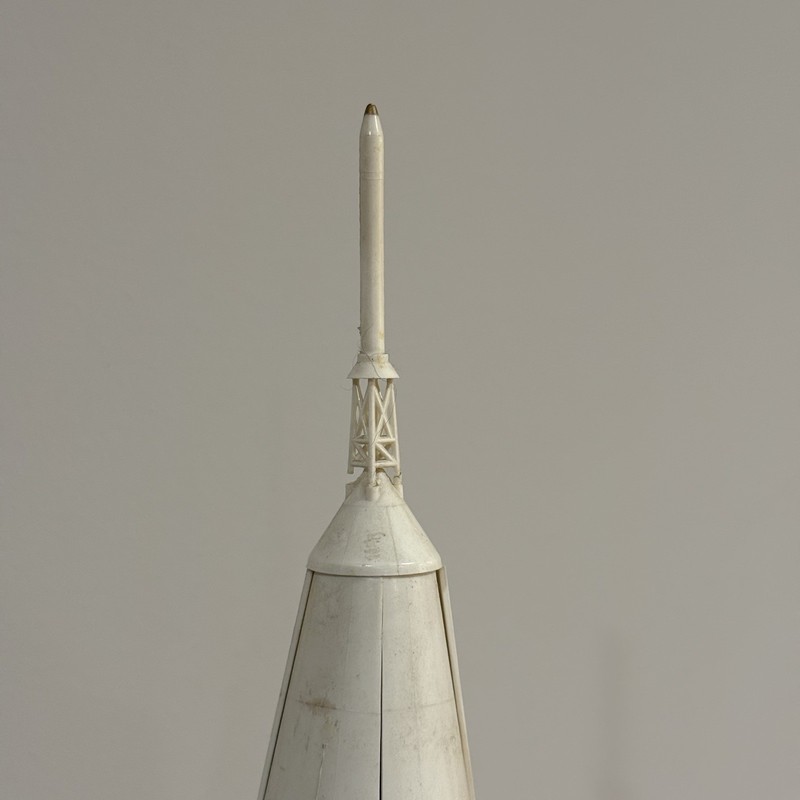 Vintage Apollo Saturn V Rocket Built Model 29” NASA Space 1:144 gallery