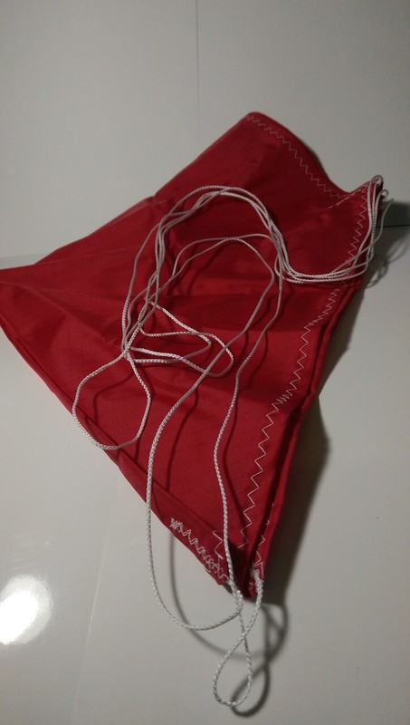 Top Flight Parachute Rip Stop Nylon 18" Red TOP-PAR-18 Red gallery