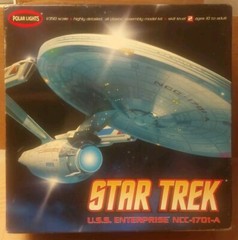 Polar Lights Star Trek 1/350 USS Enterprise 1701 Refit Model Kit W/ Aztec Decal