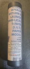 DM Apollo Saturn V Launch Umbilical Tower Paper Model 1/144 US Seller