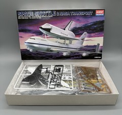 NASA SPACE SHUTTLE COLUMBIA & 747 TRANSPORT Academy Model 1:288 1640 #P37