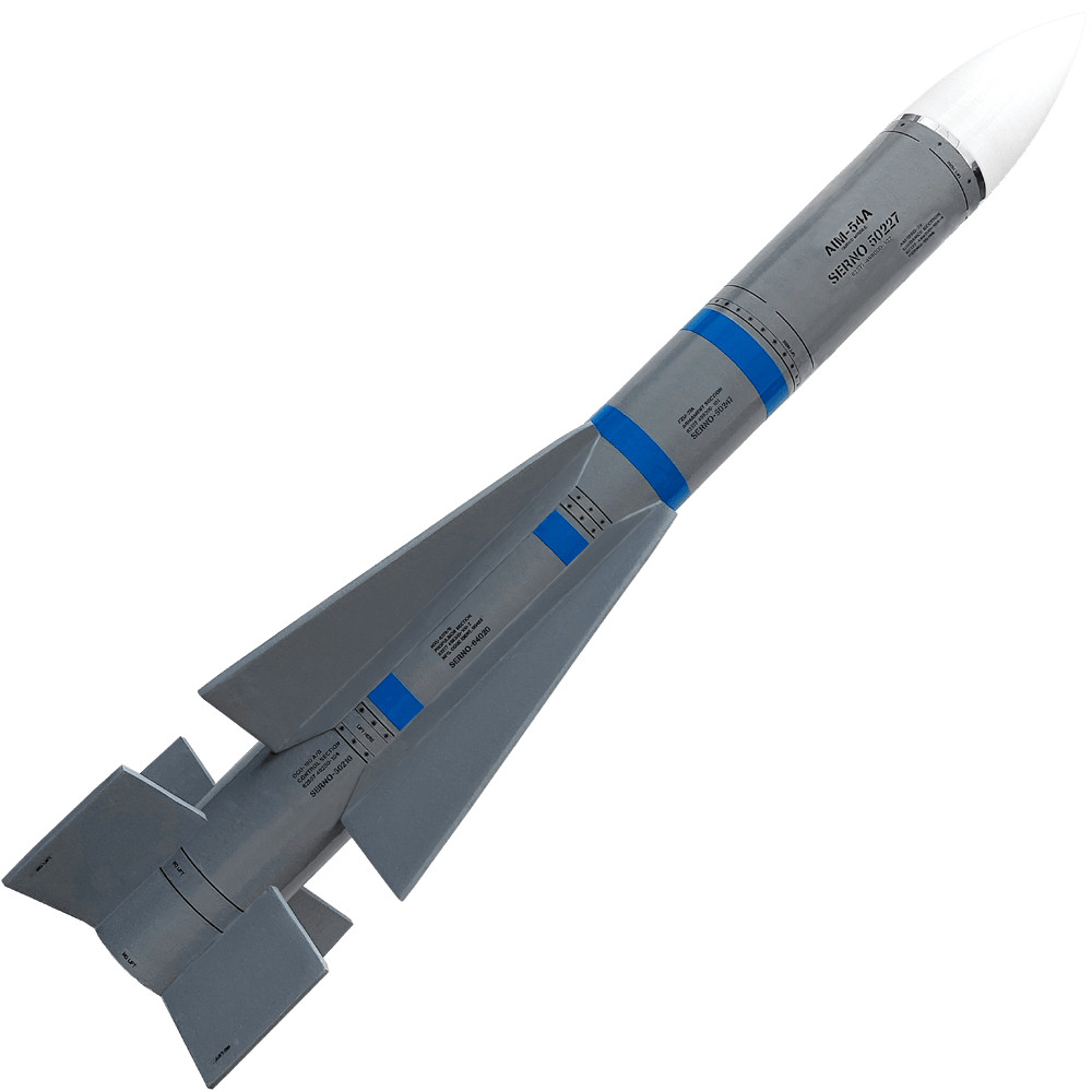 Rocketarium Flying Model Rocket Kit AIM-54 Phoenix ROC-RK-1037 gallery