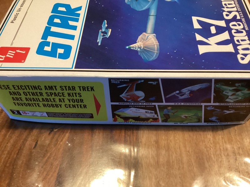 AMT Star Trek K7 Space Station Plastic Model Kit #S955 gallery