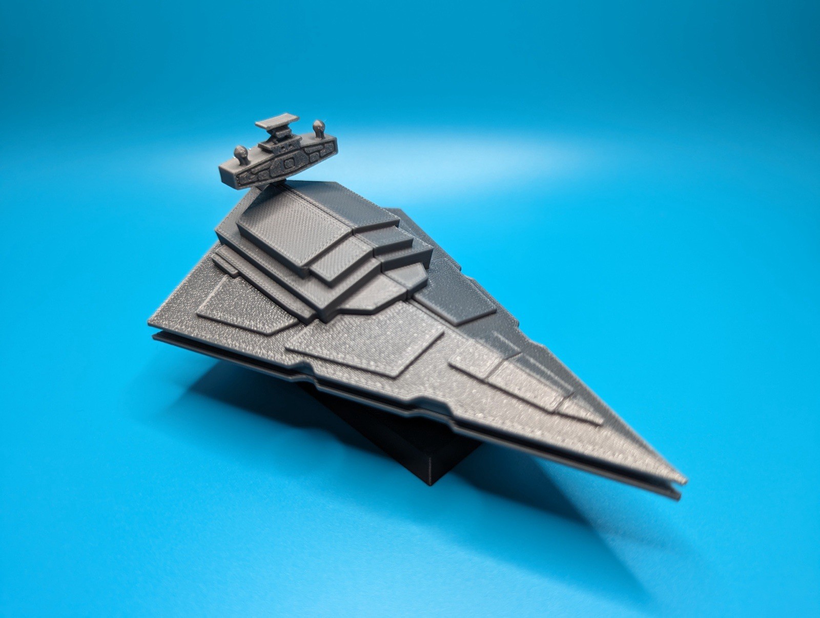 Imperial Destroyer Unassembled Kit Gray Plastic Model gallery