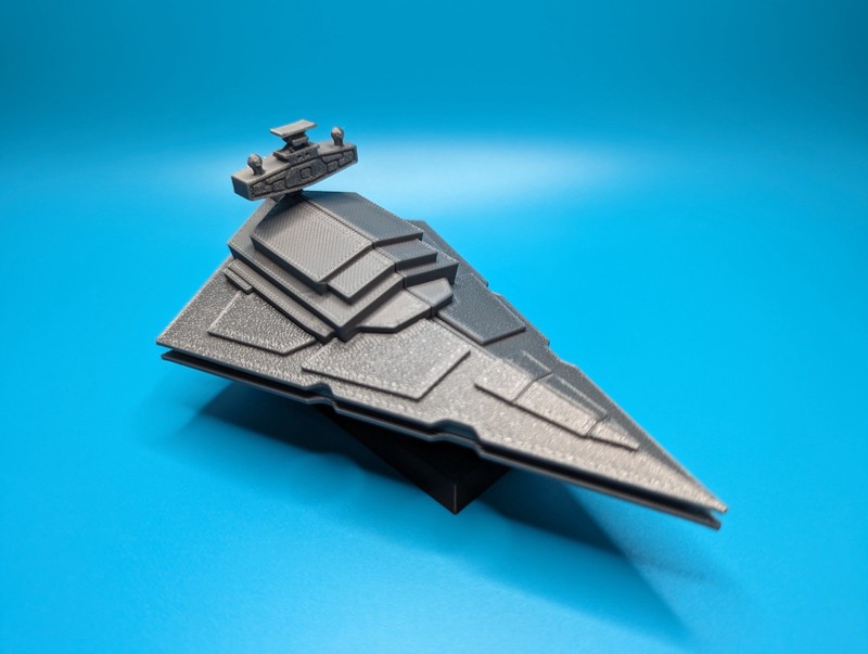 Imperial Destroyer Unassembled Kit Gray Plastic Model gallery