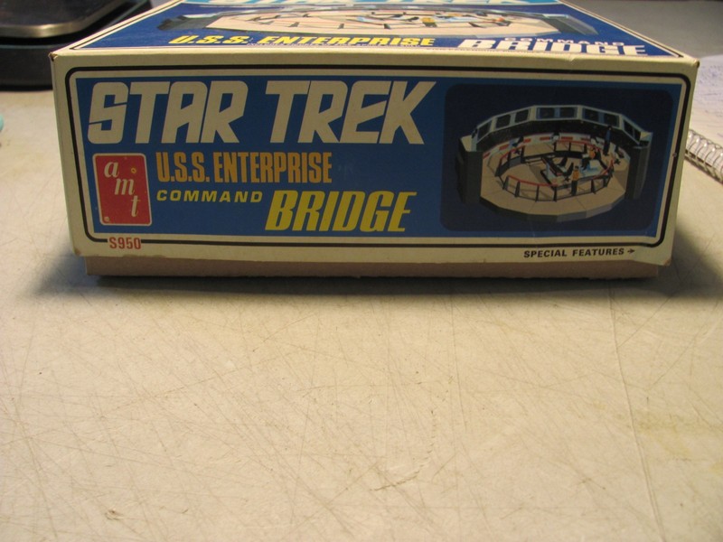 Model kit AMT Star Trek U.S.S. Enterprise Command Bridge.1975 Paramount gallery
