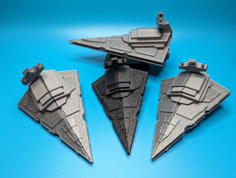 Imperial Destroyer Unassembled Kit Gray Plastic Model gallery