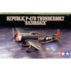 TAMIYA 1/72 Warbird Collection No.69 US Army Republic P-47D Thunderbolt Razorbac
