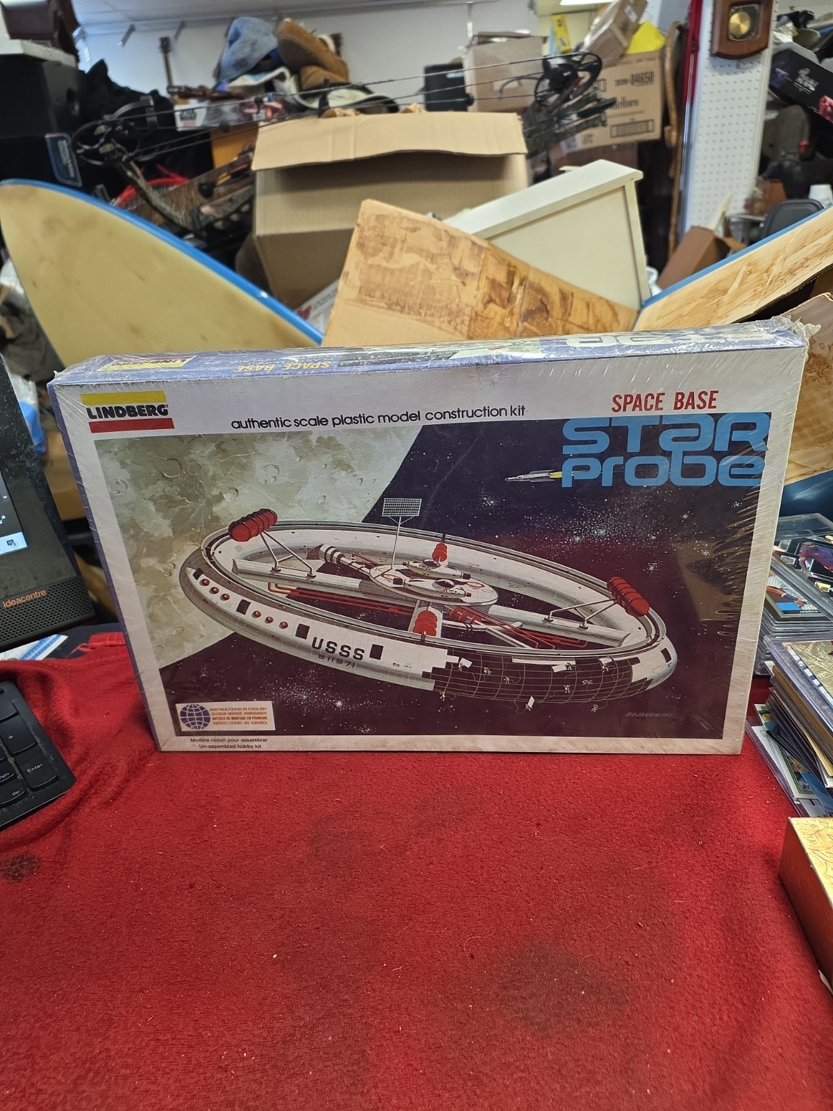LINDBERG STAR PROBE SPACE BASE #1148 YEAR 1976 SEALED gallery