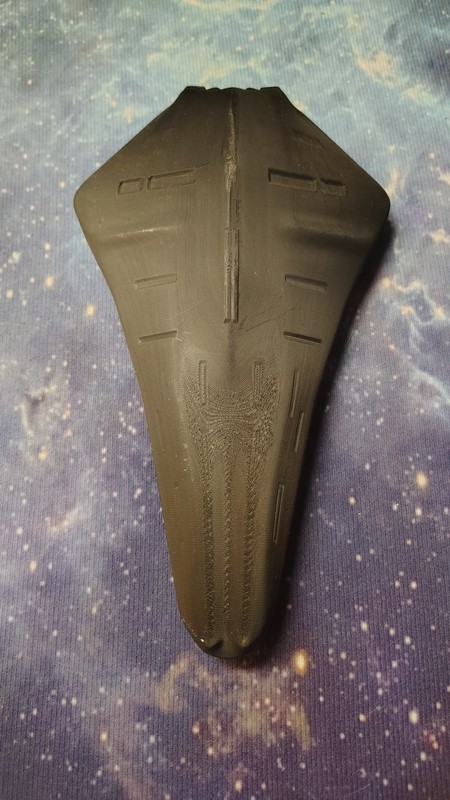 Sci-Fi Spacecraft Model, Black PLA+ Plastic, Pre-Built Ready to Go, Not Painted gallery