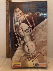 VINTAGE LINDBERG 1976 STAR PROBE SPACE SHUTTLE SEALED KIT