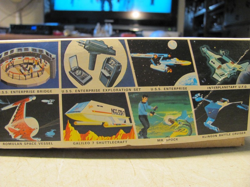 Model kit AMT Star Trek U.S.S. Enterprise Command Bridge.1975 Paramount gallery
