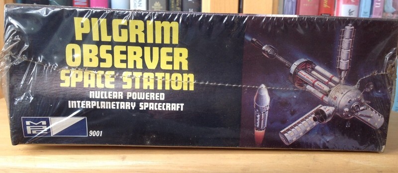 MPC 1:100 Pilgrim Observer Space Station 1970 Vintage Model Kit 9001, Sealed gallery
