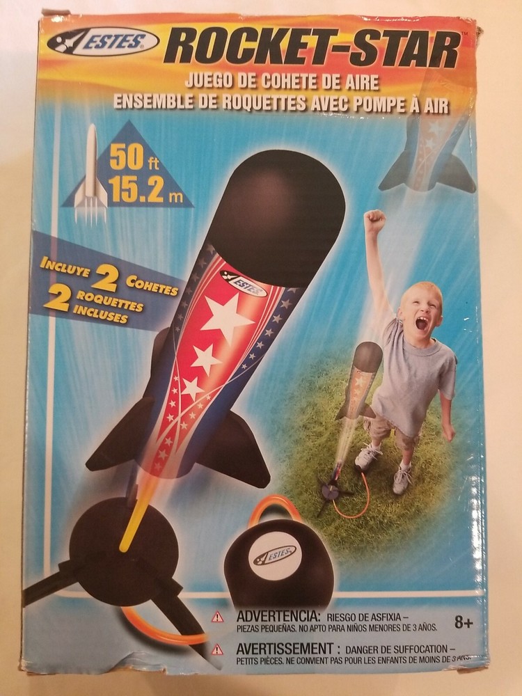 2012 NEW Estes Rocket-Star Air Rocket Launch Set Includes 2 Foam Rockets