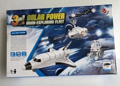 3 in One Kit Moon Exploring Fleet Plastic Model Space Craft Shuttle New NIB