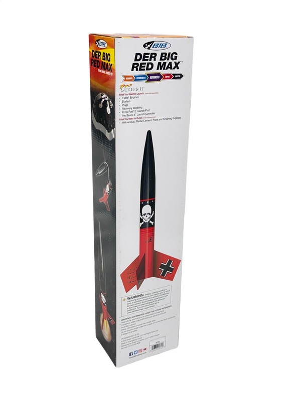 Estes 9721 Advanced Der Big Red Max Flying Model Rocket Kit gallery