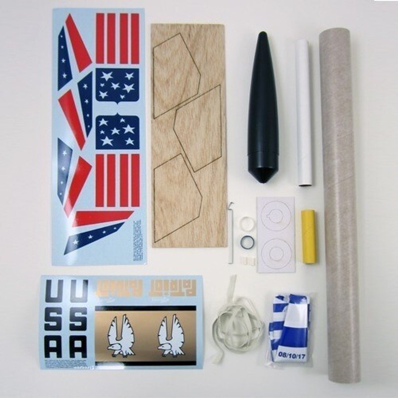 Citation Patriot Flying Model Rocket Kit - Estes 0652 gallery
