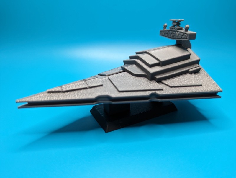 Imperial Destroyer Unassembled Kit Gray Plastic Model gallery