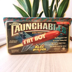 VTG Estes Launchables FAT BOY Model Rocket Kit #1273, Basic Builder – Sealed