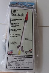 VTG 2009 SEMROC IQSY TOMAHAWK FLYING MODEL ROCKET KIT KD-2 – SEALED,