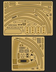 Green Strawberry 1/1400 Star Trek USS Enterprise NCC-1701-D Photo Etch Set