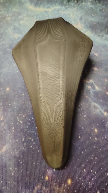 Sci-Fi Spacecraft Model, Black PLA+ Plastic, Pre-Built, Not Painted Smooth gallery
