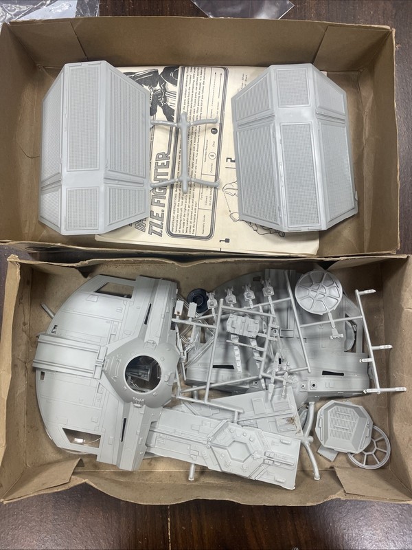 The Authentic Darth Vader Tie Fighter - MPC Unassembled kit#1-1915 - Rough Box S gallery