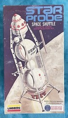 Star Probe Space Shuttle Lindberg 1147 1976