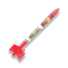 Custom Flying Model Rocket Kit Cubix 10062