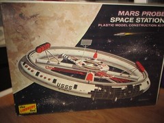 VINTAGE 1969 LINDBERG Mars Probe #1148~COMPLETE in OPEN BOX