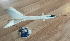 Jonny Quest Dr. Quest Dragonfly SST Jet Airplane Master Model Kit/Award Winner!