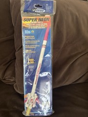 Estes Super Neon Flying Model Rocket Kit #2050 Tube Fon Model Rocket New Sealed