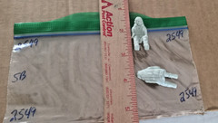 One (1) Nice Military Pilot scale unknown? PACKAGE # 2549 hard to find “LOOK”