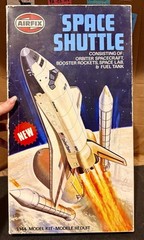 Vintage 1978 Airfix Space Shuttle Model Kit 1:144 09172 Parts Sealed! US Seller