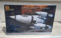 Pegasus Hobbies Apollo 27 Rocket Model Kit No. 9101 1/72 Scale New Sealed