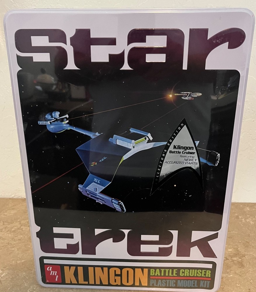 AMT Star Trek Klingon Battle Cruiser Collector's Edition #AMT699 SEALED
