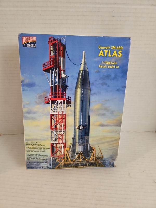 Horizon Models 1/72 Convair SM-65D Atlas ALL PARTS SEALED Model Kit gallery