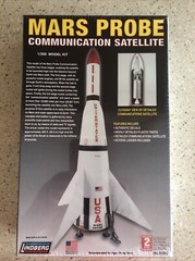 Lindberg Mars Space Probe Communication Satellite Model kit #91003 NEW & SEALED