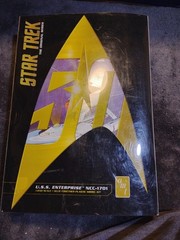 AMT Star Trek USS Enterprise NCC-1701 Model Kit 1:650 Scale 50th Anniversary Gra