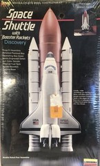 Space Shuttle Discovery w/ booster rockets Lindberg 1/200 scale Sealed Kit